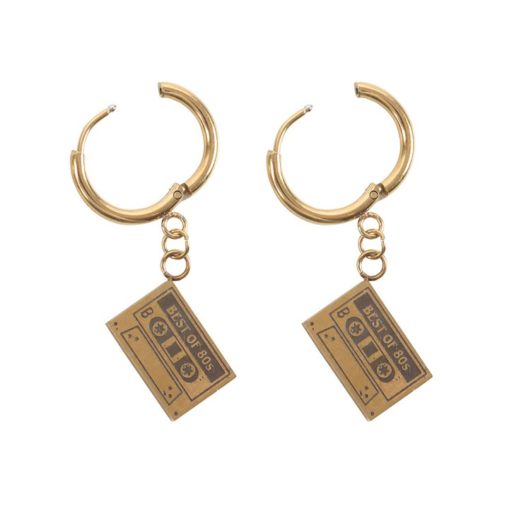 Mixtape Dangle Earrings