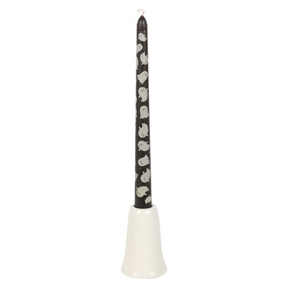 Sweet Ghost Candle Holder with Taper Candle